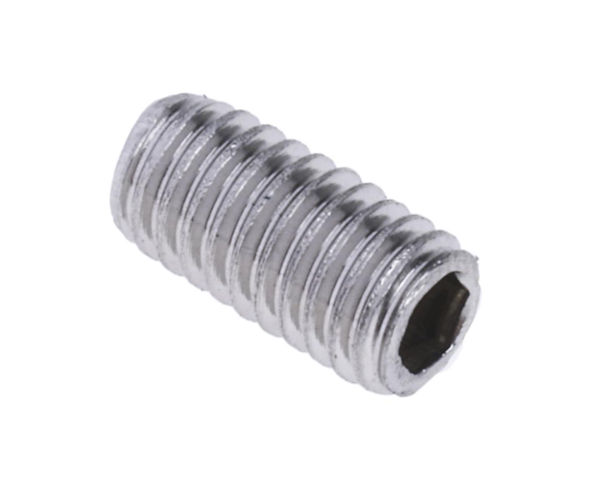 Plain Stainless Steel Hex Socket Set M3 x 6mm Grub Screw