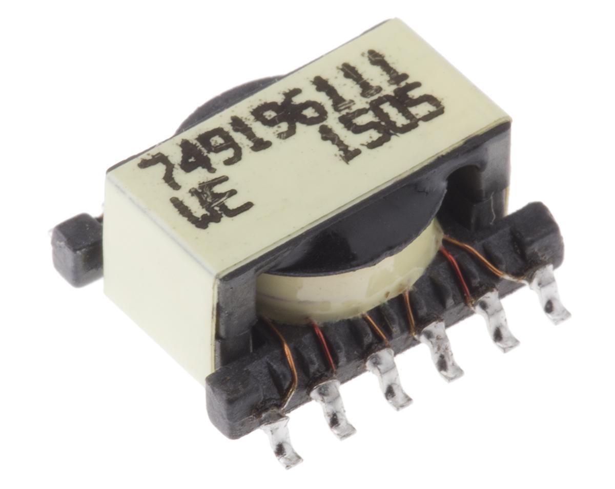 Wurth Elektronik Surface Mount Pulse Transformer 1:1:1:1:1:1 Turns Ratio