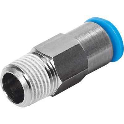 Festo QSK Series Push-in Fitting, R 1/4 Male, 153425