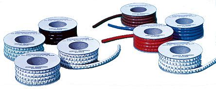 Brady Ademark Slide On Cable Markers, White, Pre-printed "2", 2.3 → 3.3mm Cable, AC2W25 RS