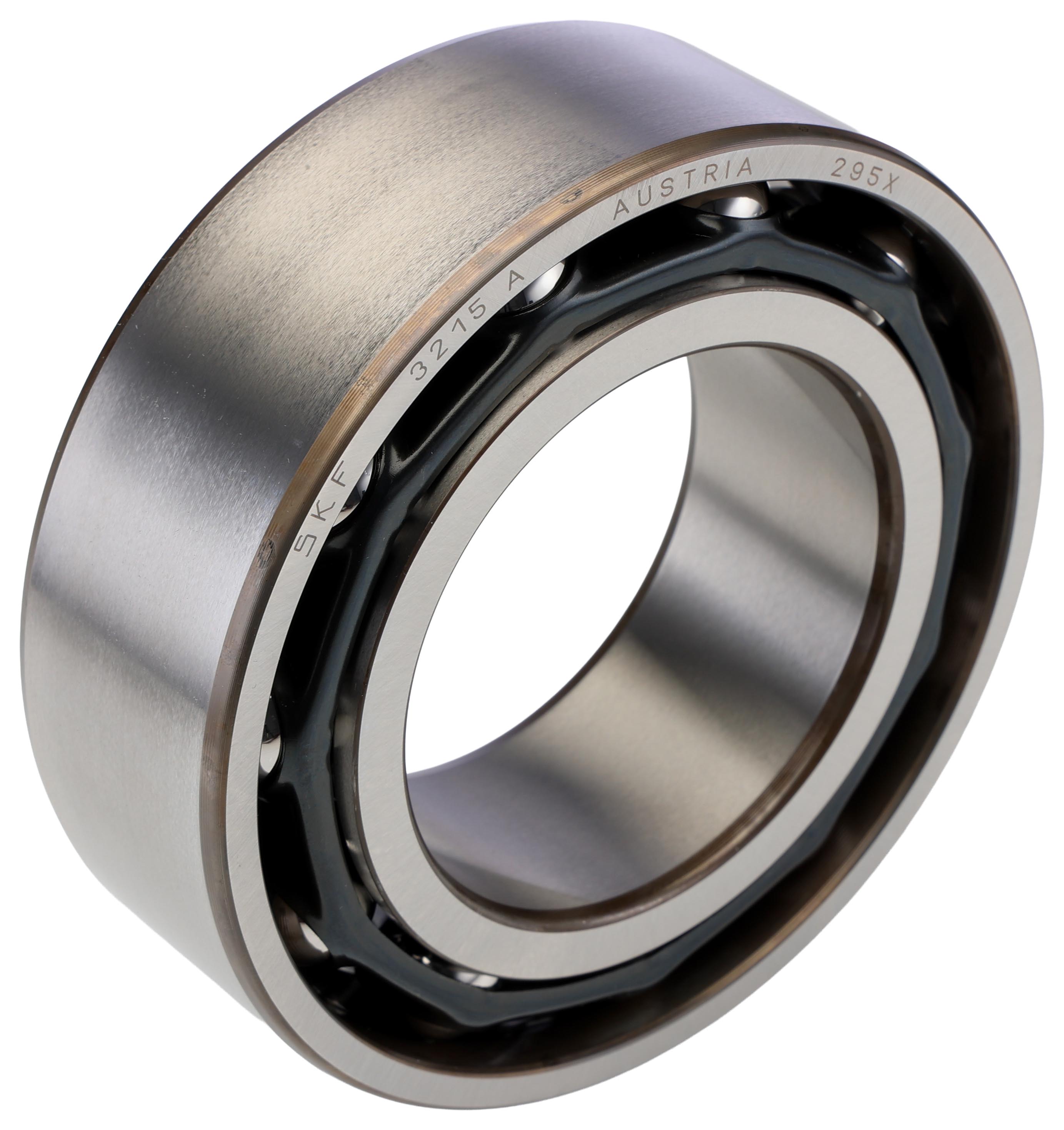 SKF 3215 A 2 Row Ball Bearing - 75 mm ID, 130 mm OD 41.3 mm Race Width