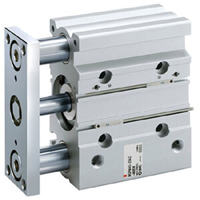 SMC Pneumatic Compact Cylinder - MGPM32TF-100AZ, 32mm Bore, 100mm Stroke, MGP Series, Double Acting