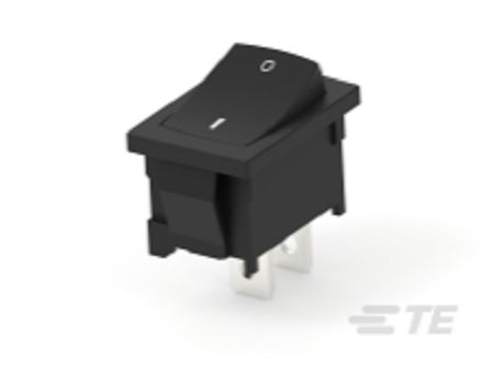 TE Connectivity SPST, Off-On-Off Rocker Switch Panel Mount