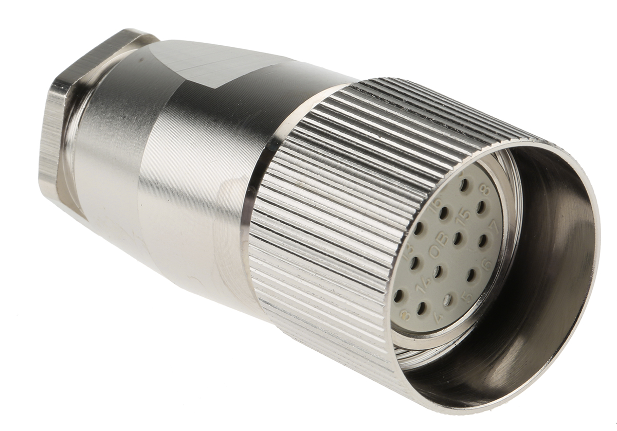 Lapp Circular Connector, 16 Contacts, Cable, 23 mm Connector, Socket, Female, IP65, EPIC Series