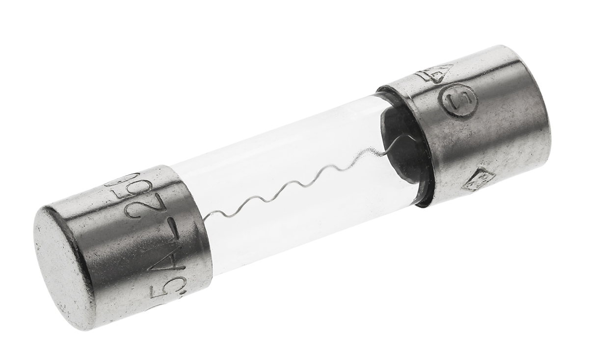 Littelfuse 2.5A F Glass Cartridge Fuse, 5 x 20mm