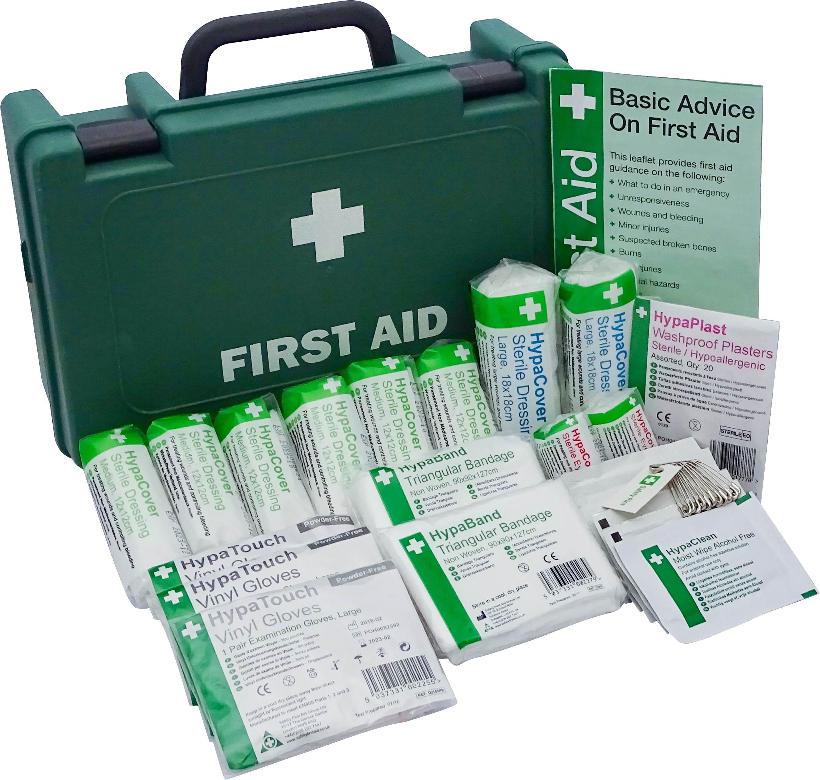 RS PRO First Aid Kit for 10 Person/People, Wall Mounted