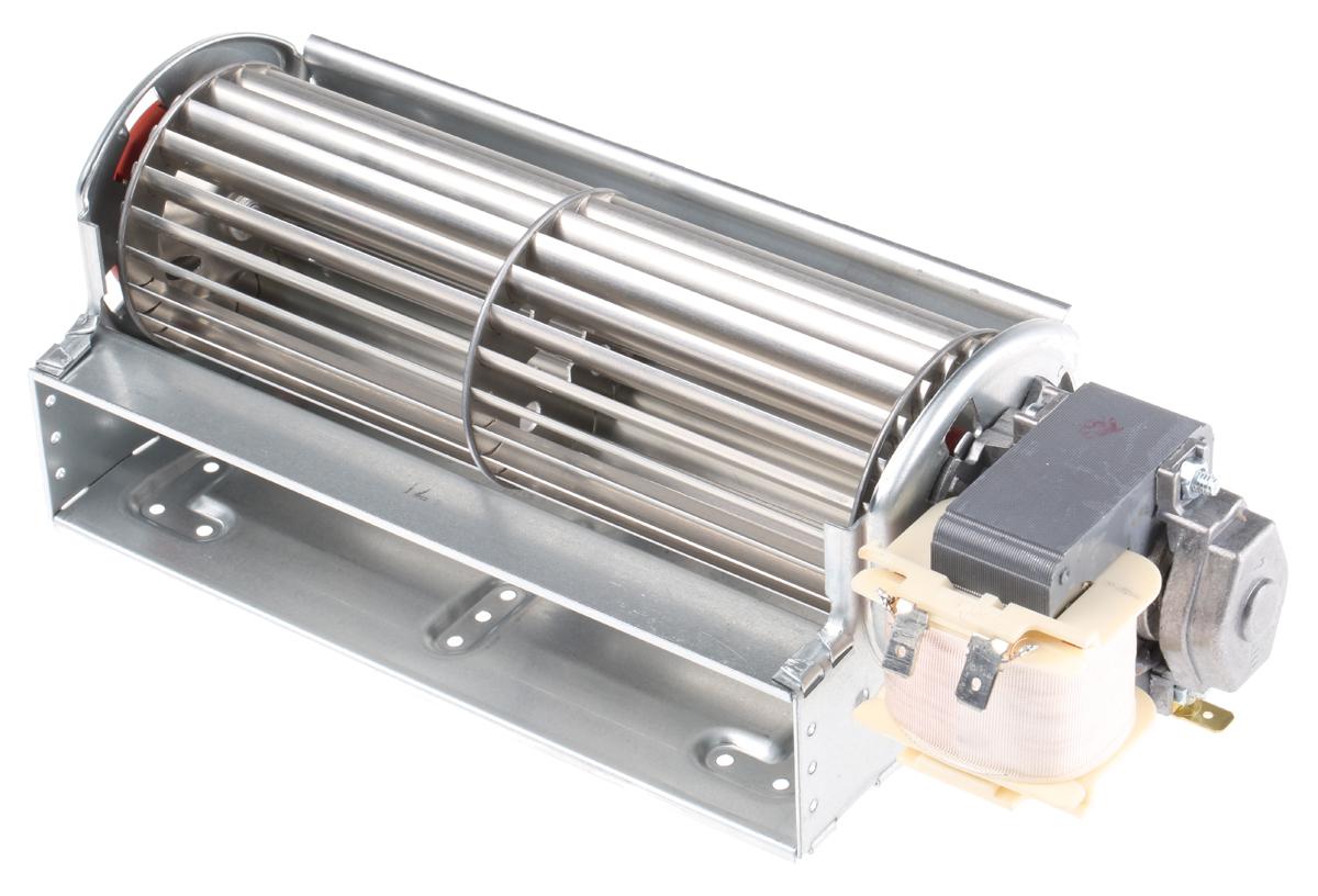 ebm-papst QLZ Series Tangential Centrifugal Fan, 230 V ac, 150m³/h, AC Operation, 96 x 257 x 83mm