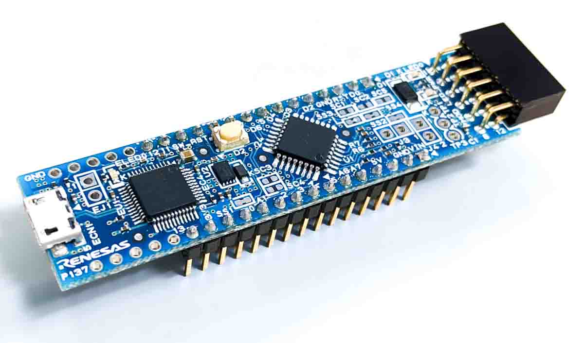 Renesas Electronics RL78/G1P Fast Prototyping Board Microcontroller Evaluation Board RTK5RLG1P0C00000BJ