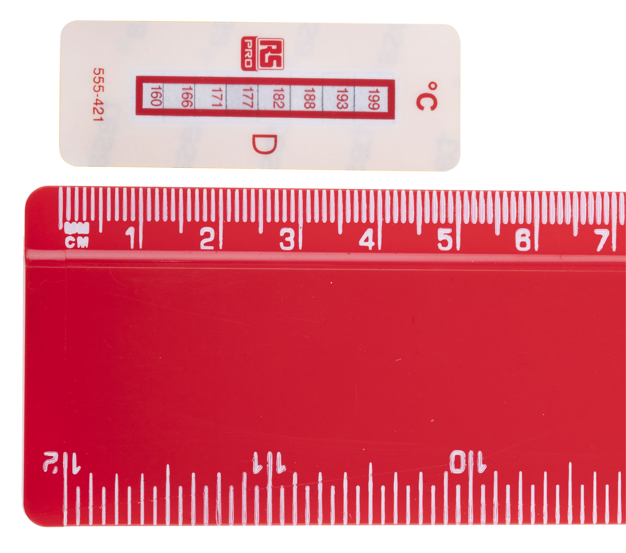 RS PRO Non-Reversible Temperature Sensitive Label, 160°C to 199°C, 8 Levels