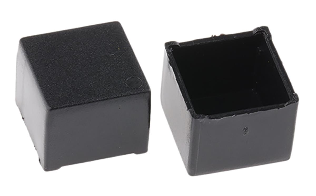 CAMDENBOSS Black ABS Potting Box, 11 x 11 x 9mm