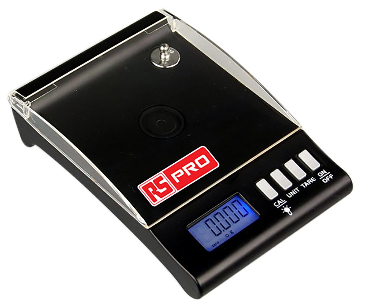 RS PRO Bench Weighing Scale, 20g Weight Capacity, With RS Calibration