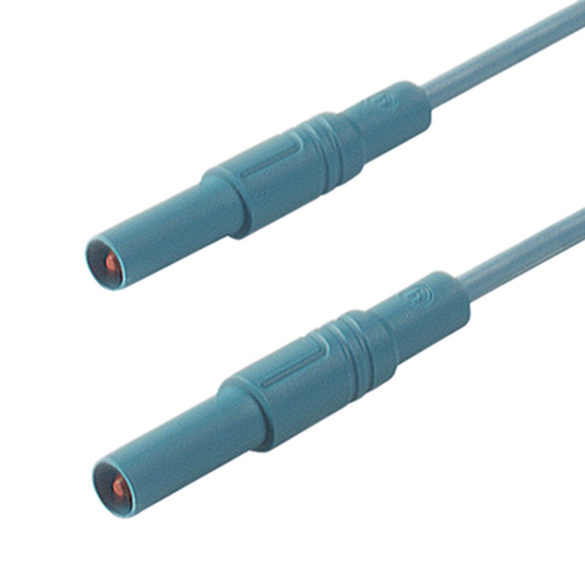 Hirschmann Test & Measurement, 16A, 1000V ac/dc, Blue, 1m Lead Length