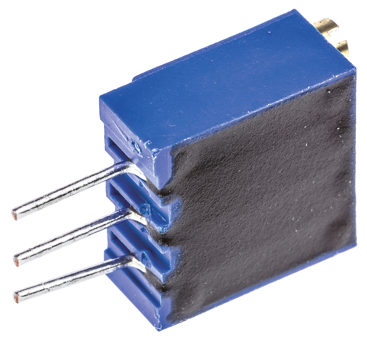 Vishay 64W Series 19 (Electrical), 22 (Mechanical)-Turn Through Hole Trimmer Resistor with Pin Terminations, 10kΩ ±10%