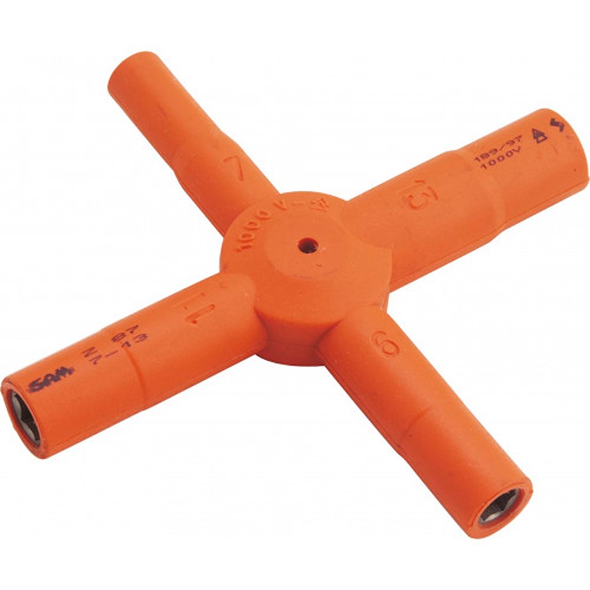 SAM 4-way Cross Wrench