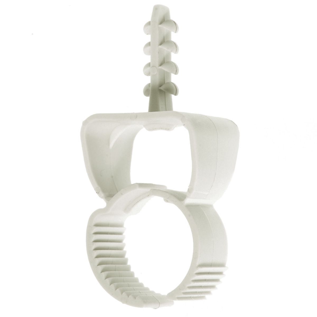 nVent CADDY White Polypropylene Flexible plastic clip