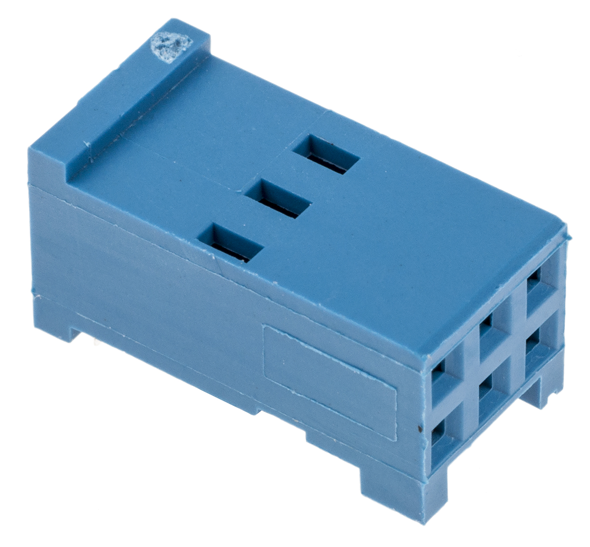 TE Connectivity, AMPMODU HE13/HE14 Female Connector Housing, 2.54mm Pitch, 6 Way, 2 Row