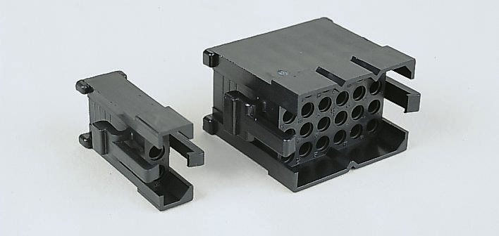 ITT Cannon, Trident Male Connector Housing, 5.08mm Pitch, 36 Way, 4 Row