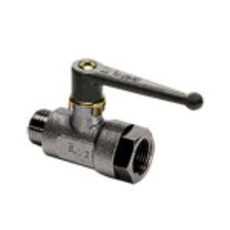 Legris Nickel Plated Brass 2 Way, Ball Valve, Threaded 1/4in, 11.8mm