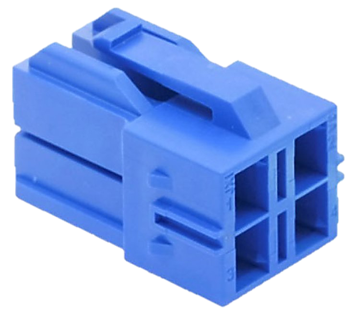 Molex, CP-6.5 Female Connector Housing, 6.5mm Pitch, 4 Way, 2 Row