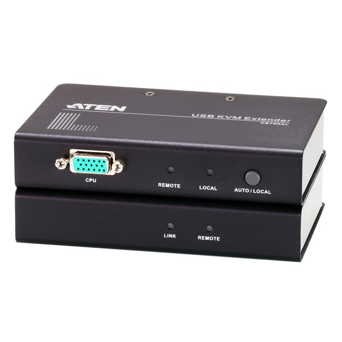 Aten Dual Monitor USB USB, VGA over CAT 5 KVM Extender, 150m