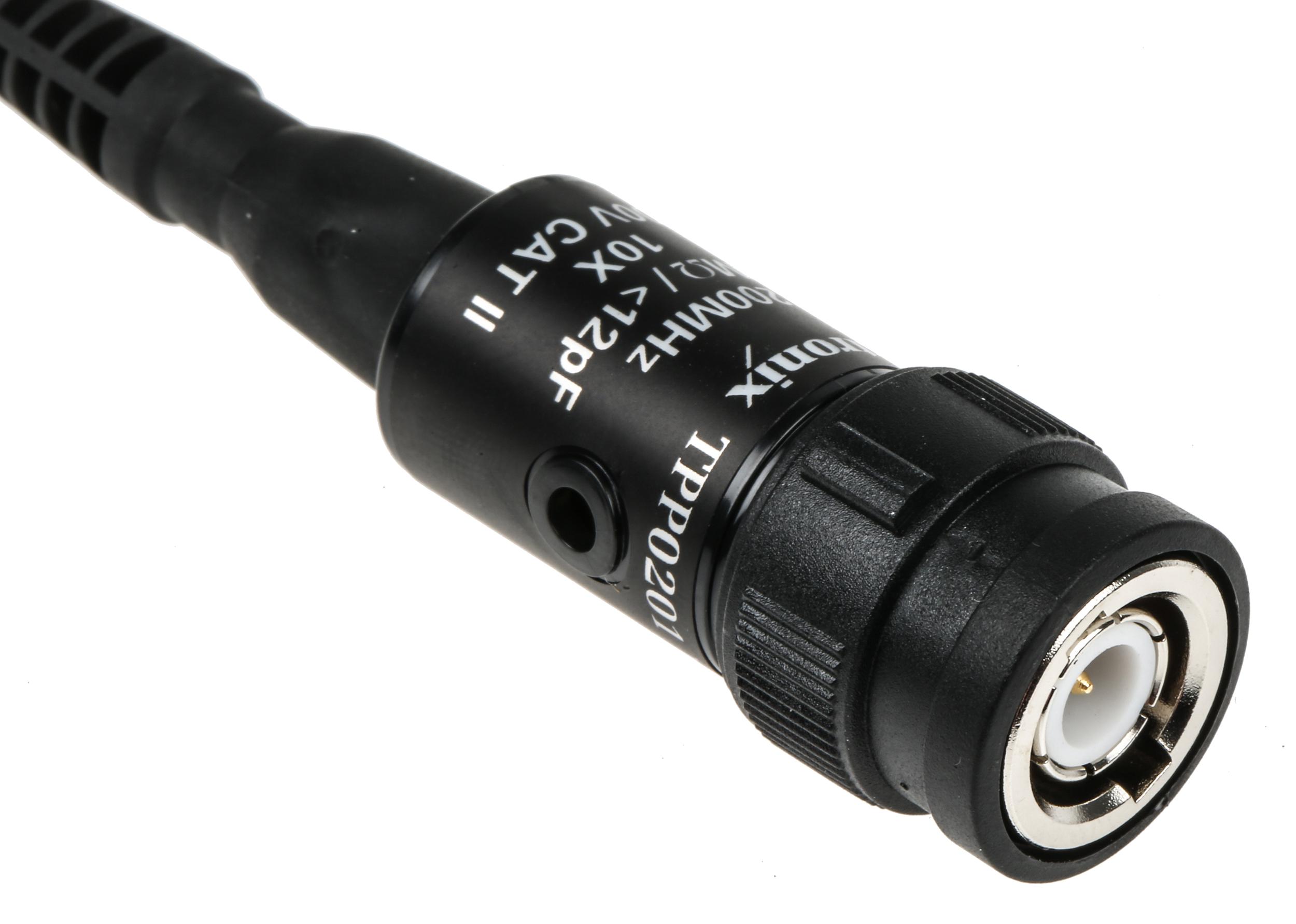 Tektronix TPP Series TPP0201 Oscilloscope Probe, Voltage Type, 200MHz, 1:10, BNC Connector