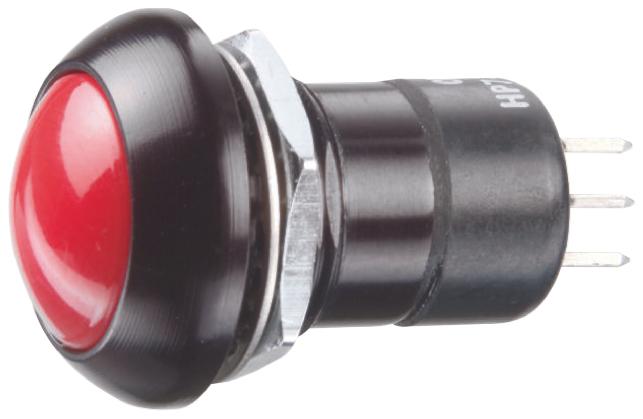 Otto Hall Effect Switch Dome Through Hole Momentary, -40 → +85°C