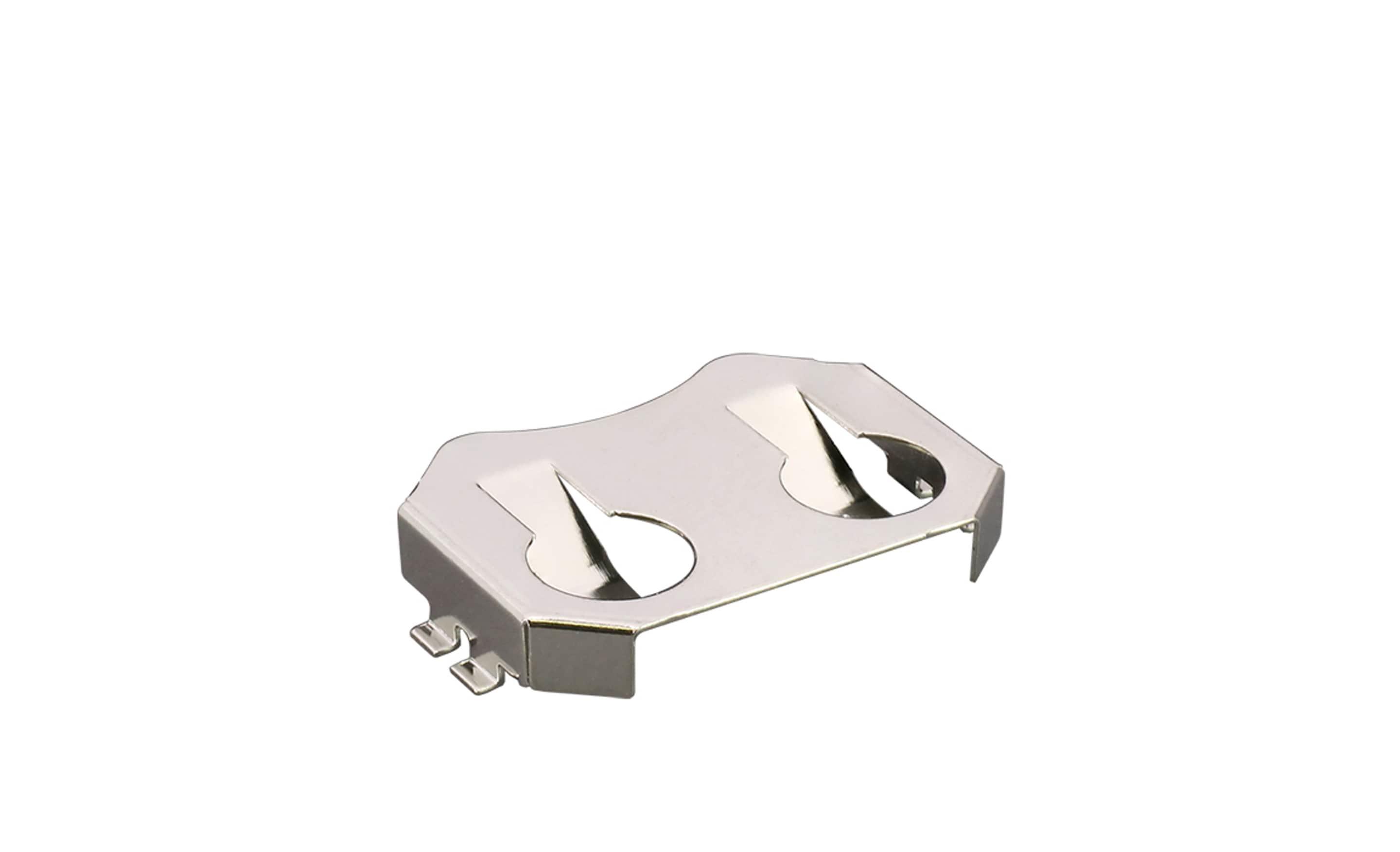 TE Connectivity Coin Cell Battery Holder, Leaf Spring Contact