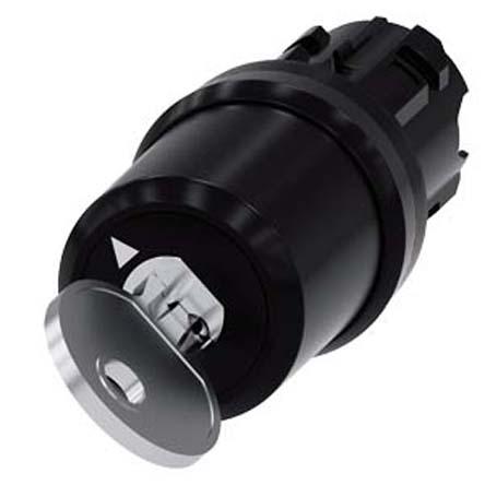 Siemens SIRIUS ACT 2-position Key Switch Head, Momentary, 22mm Cutout