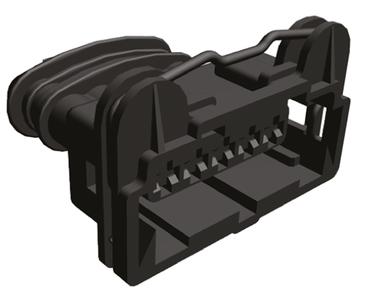 TE Connectivity, Junior Power Timer Automotive Connector Socket Black 5 Way, Solder Termination 282193-1