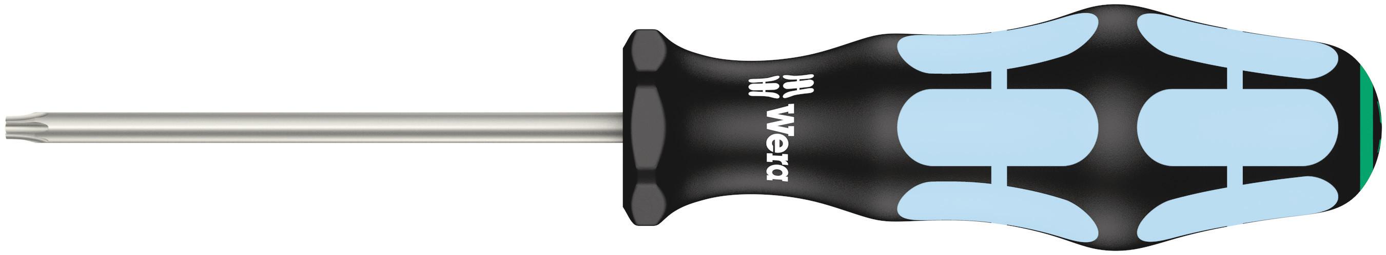 Wera Torx  Screwdriver, T15 Tip, 80 mm Blade, 178 mm Overall