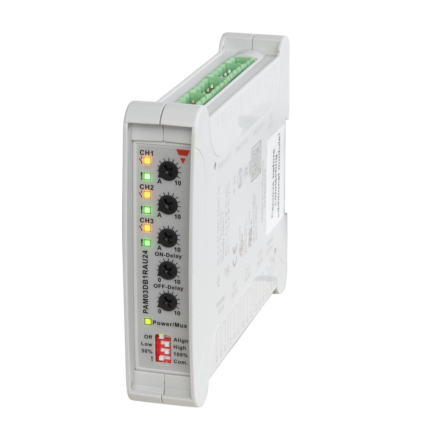 Carlo Gavazzi Through Beam Photoelectric Sensor, Cylindrical Sensor, 50 m Detection Range Plug and Connect