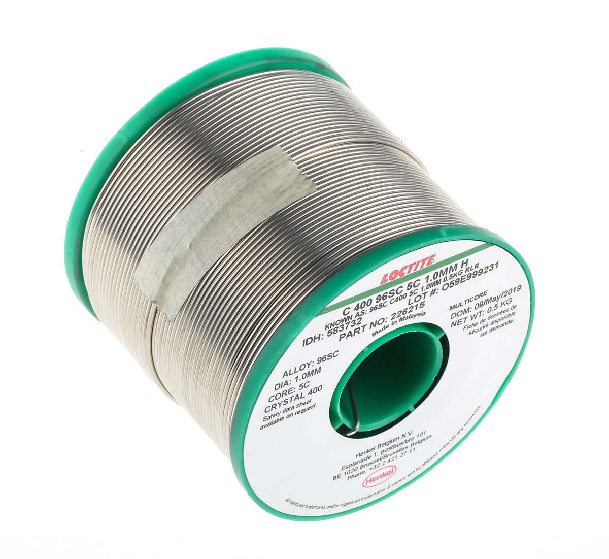 Multicore Wire, 1mm Lead Free Solder, 217°C Melting Point