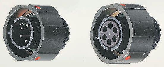 Amphenol Limited, 97B, Brass 19 Way Cable Mount MIL Spec Circular Connector ReceptacleOlive, Socket Contacts,Shell Size