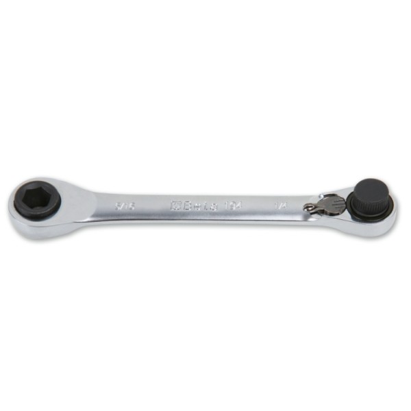 BETA Double Ended Open Spanner, 1/4in, Metric, Double Ended, 128 mm Overall