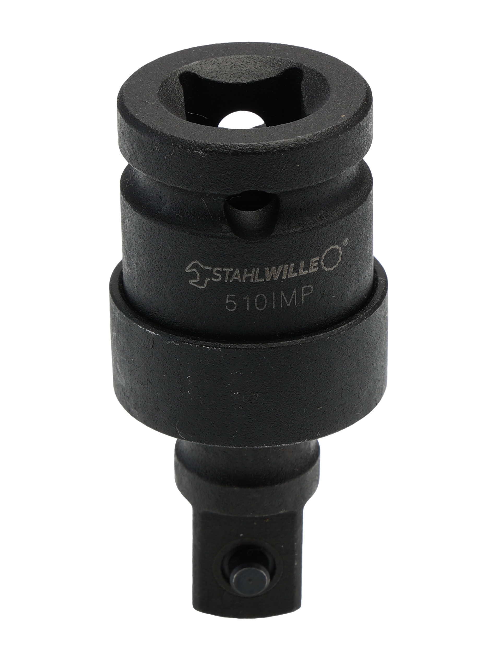 STAHLWILLE 510 IMP Series Square Universal Joint, 69 mm, 1/2in Insert, Gunmetal Finish