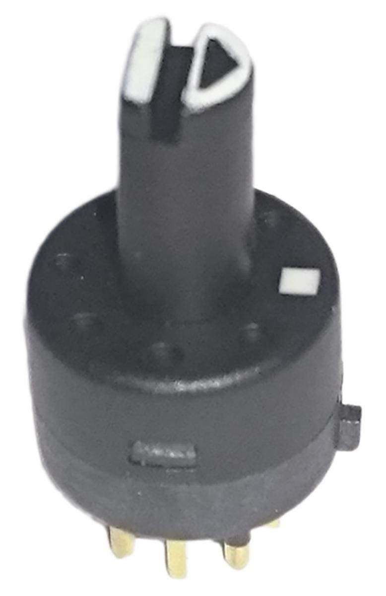 Lorlin, 8 Position SP8T Rotary Switch, 500 mA, PCB Pin