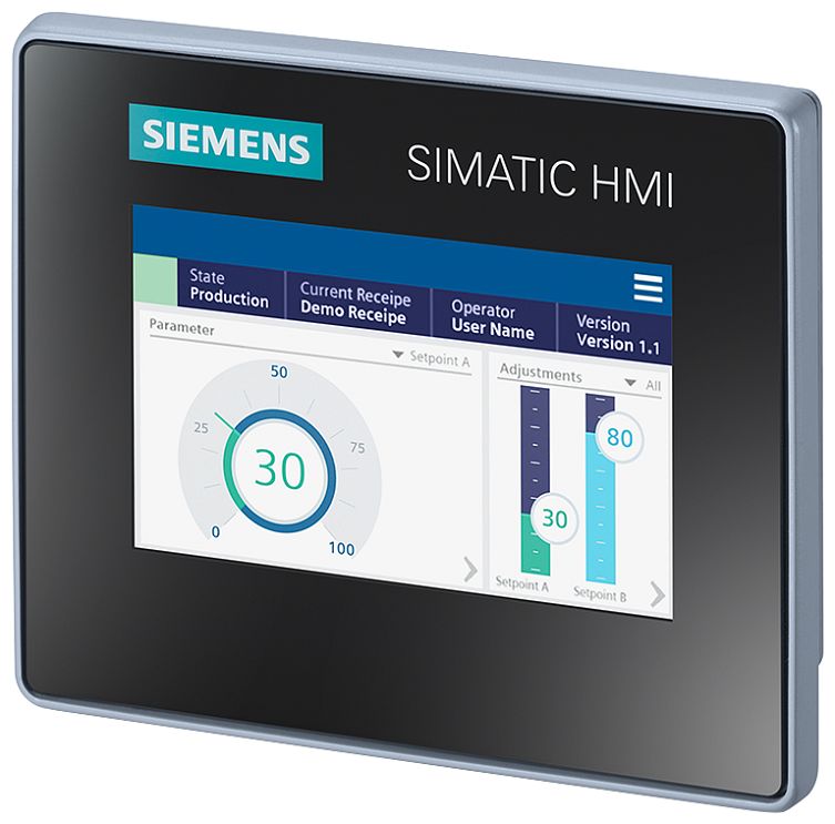 Siemens SIMATIC HMI Unified Basic Series SIMATIC HMI Panel - 4.3 in, TFT Display, 800 x 480