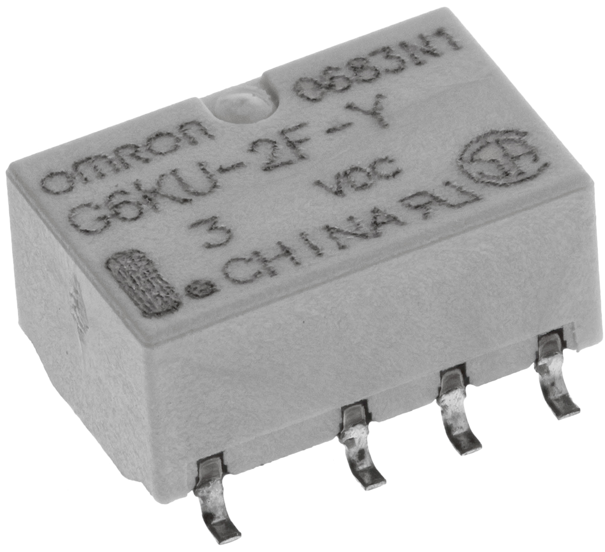 Omron Surface Mount Latching Signal Relay, 3V dc Coil, 1A Switching Current, DPDT