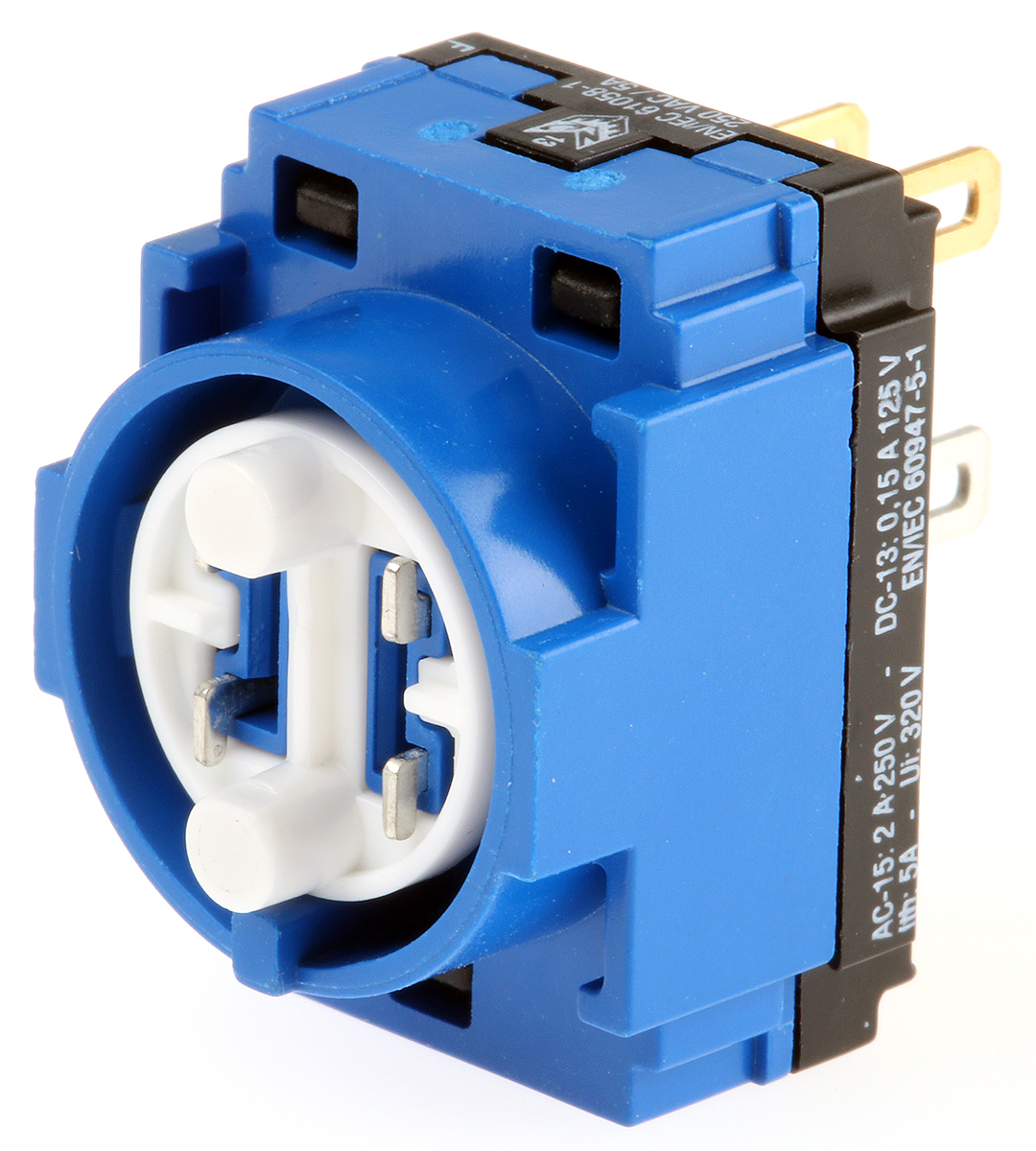 EAO 61 Series Contact Block for Use with 61 Series, 250V ac, 1CO
