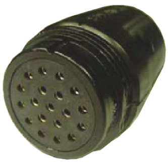 Amphenol Socapex Circular Connector, 19 Contacts, Cable, Standard Connector, Socket, Female, IP55, SL Series
