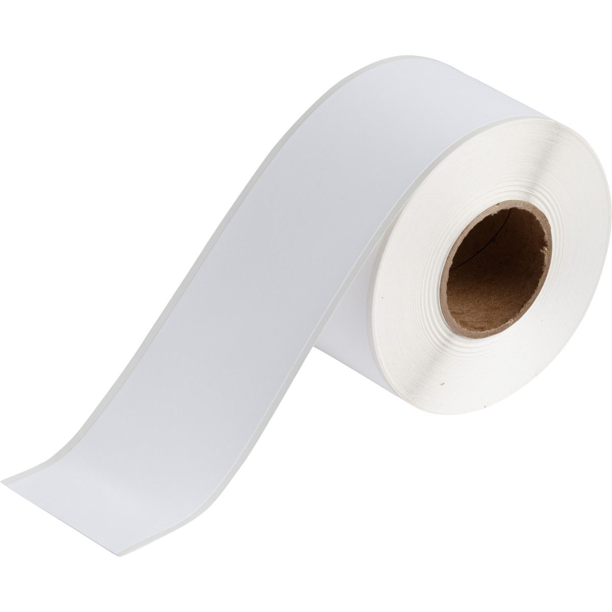 Brady B-2569 on White Label Printer Tape, 30.48 m Length, 57.15 mm Width