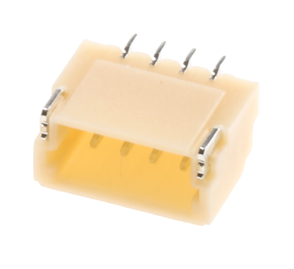 JST SH Series Right Angle Surface PCB Header, 4 Contact(s), 1 mm Pitch, 1 Row, Shrouded