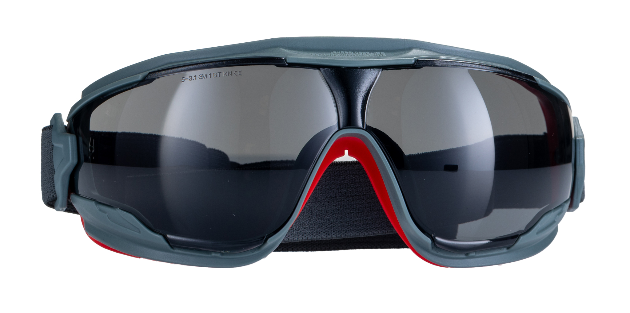 3M Goggle Gear, Scratch Resistant Anti-Mist Safety Goggles with Grey Lenses