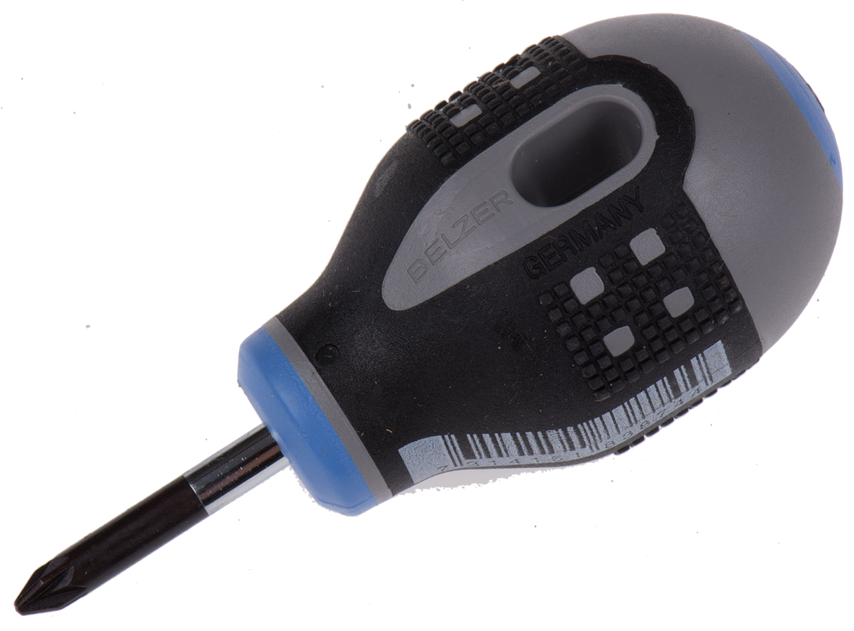 Bahco Pozidriv  Screwdriver, PZ1 Tip, 25 mm Blade, 83 mm Overall