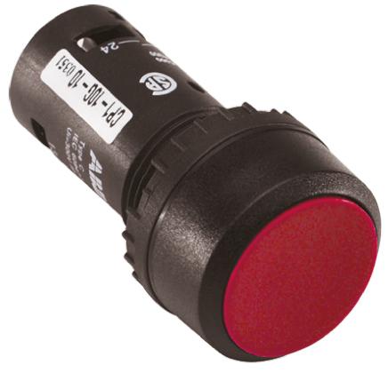 ABB Compact Series Push Button, Panel Mount, 22mm Cutout, SPDT, IP69K