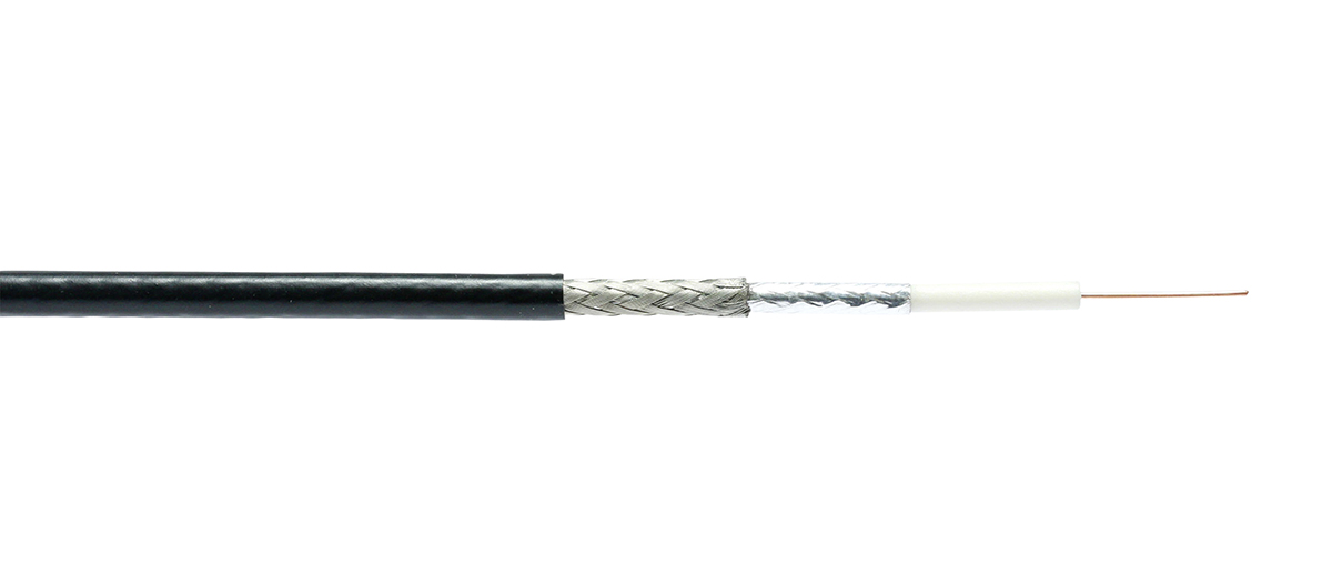 Belden 1855A Series, 304.8 m, Mini RG59 Coaxial, Unterminated 75 Ω