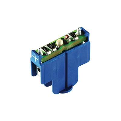 RAFI 24V dc Blue Visible LED, 18.2mm Length