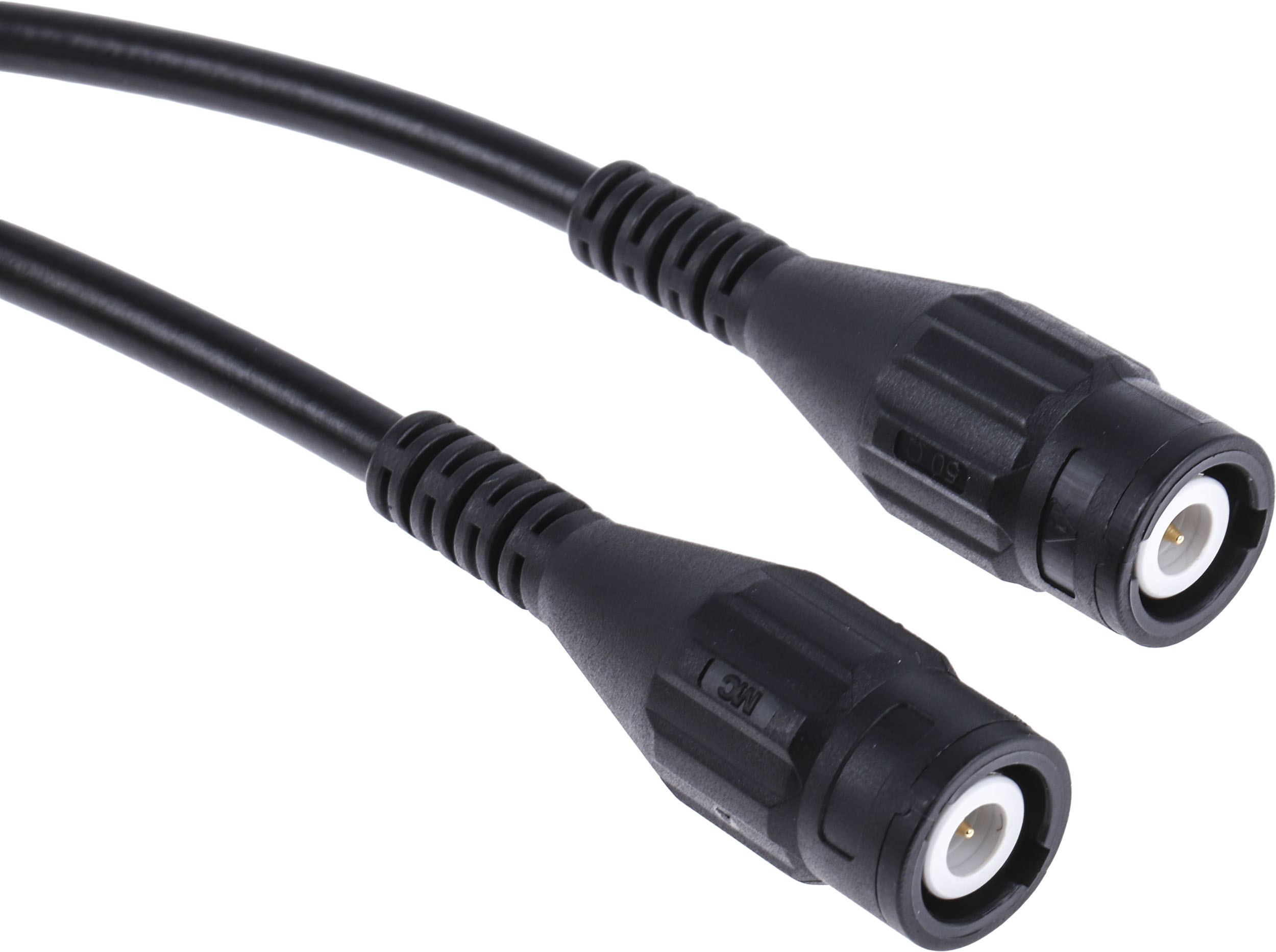 Staubli Test lead, 1kV, Black, 1m Lead Length