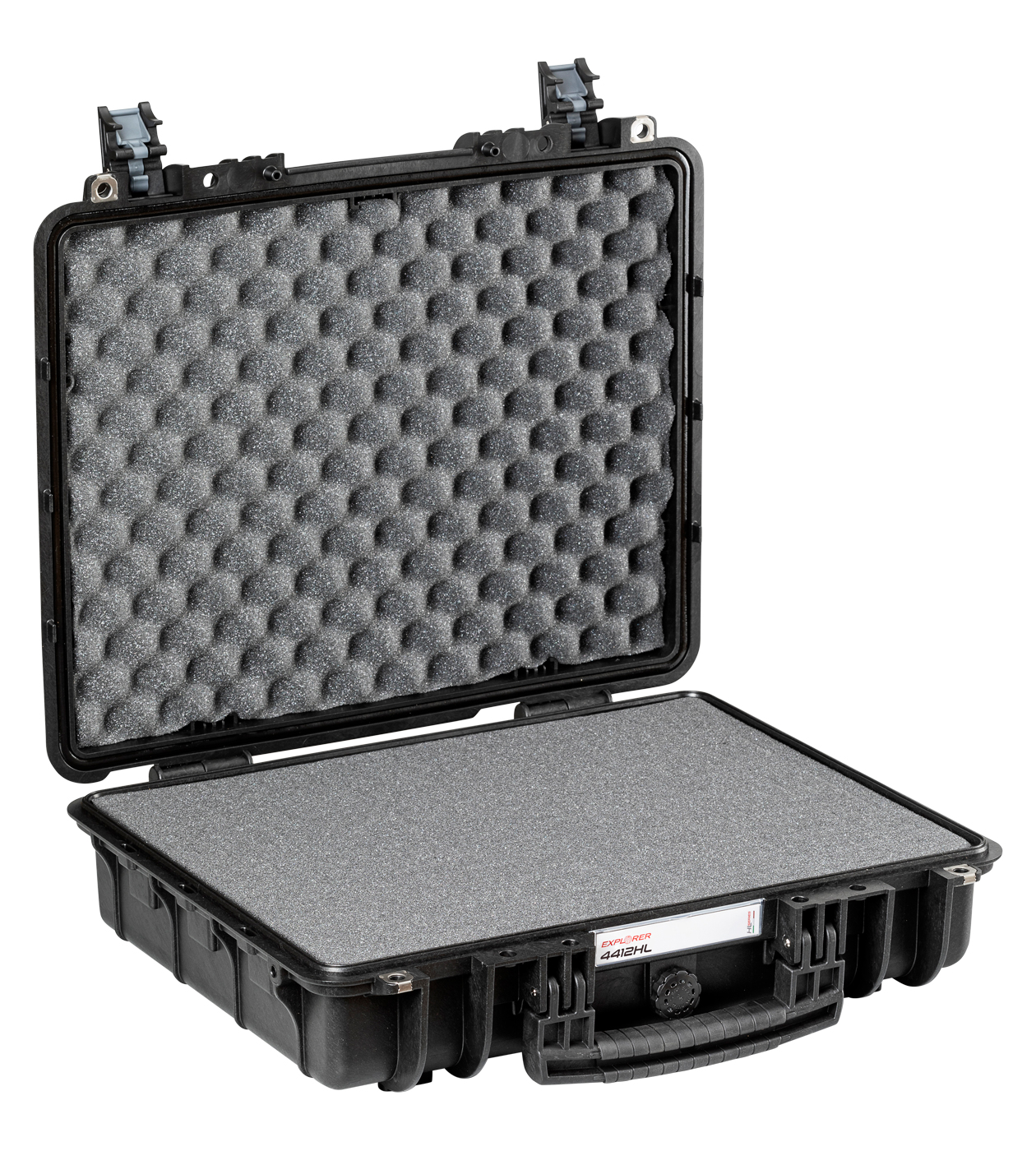 Explorer Cases 4412HL Waterproof Polymer Transit Case, 485 x 414 x 149mm