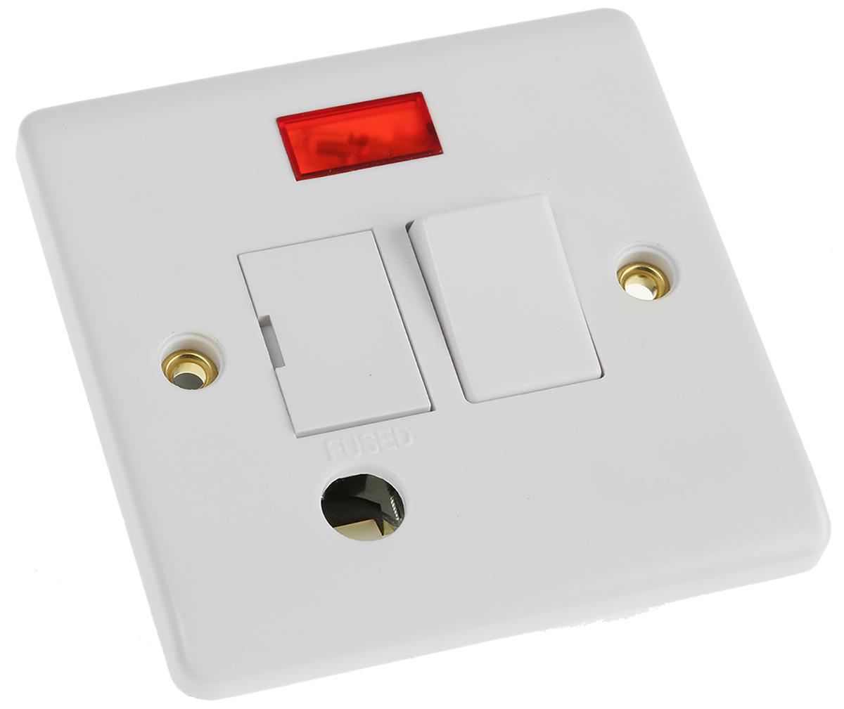 RS PRO 13A 2 Gang Switched Fused Spur